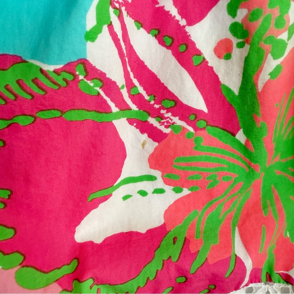 Lilly Pulitzer Emme Shorely Blue Dress Girls 14 - Picture 10 of 10